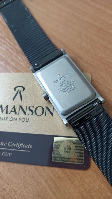 Romanson lux on you.