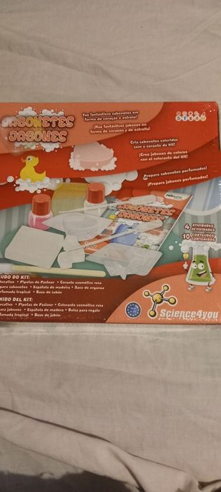 Jogo sabonetes Science4you
