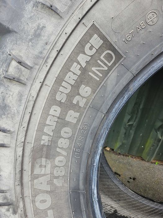 Opona Michelin 480/80 - R 26 Bib 18.4 18,4r26 Load IND 18.4r26