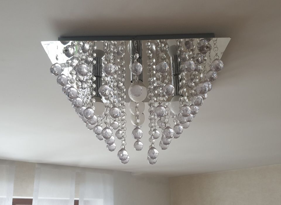 Lampa Sufitowa Kryształki Lancaster Crystal Reality