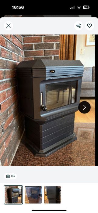 Jotul  піч камін на дровах в   гарний стан dovre топка опалення