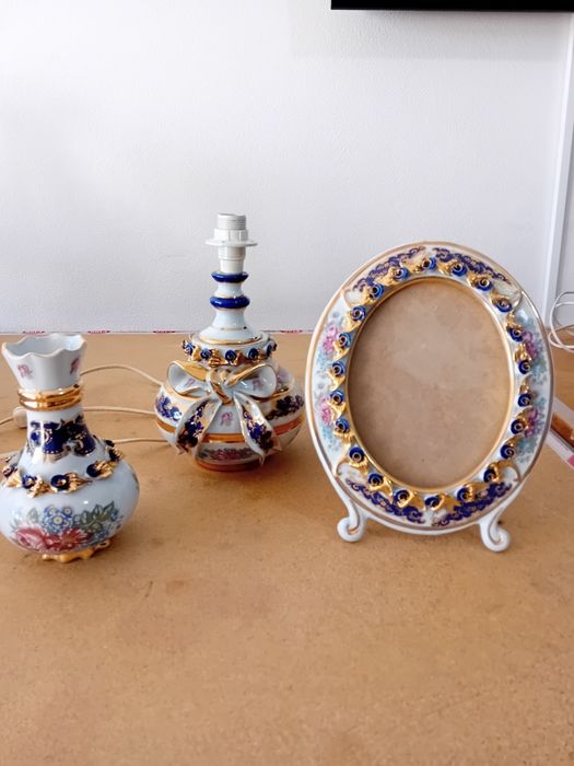 Loiça procelana pintada à mão Myrtus