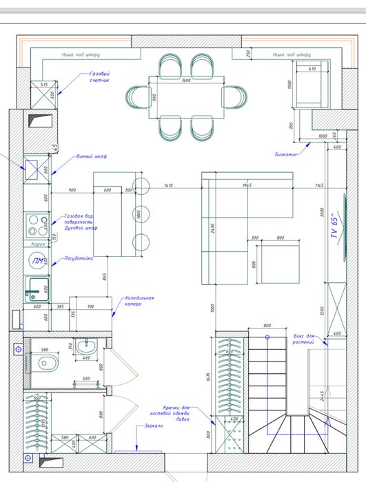 180 кв.м. Центр, автономка, паркинг