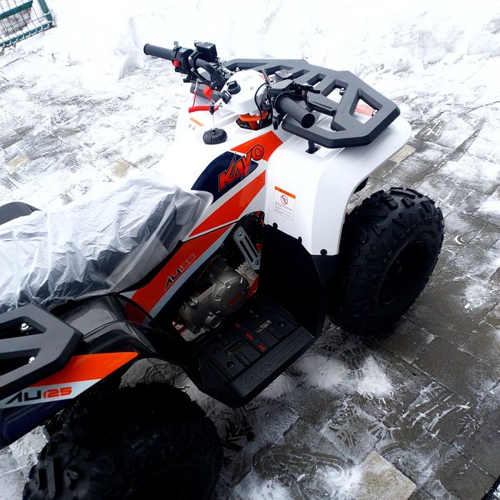 Квадроцикл Kayo UA 125cc 9к.с. електрозапуск 8/8 гарантія доставка