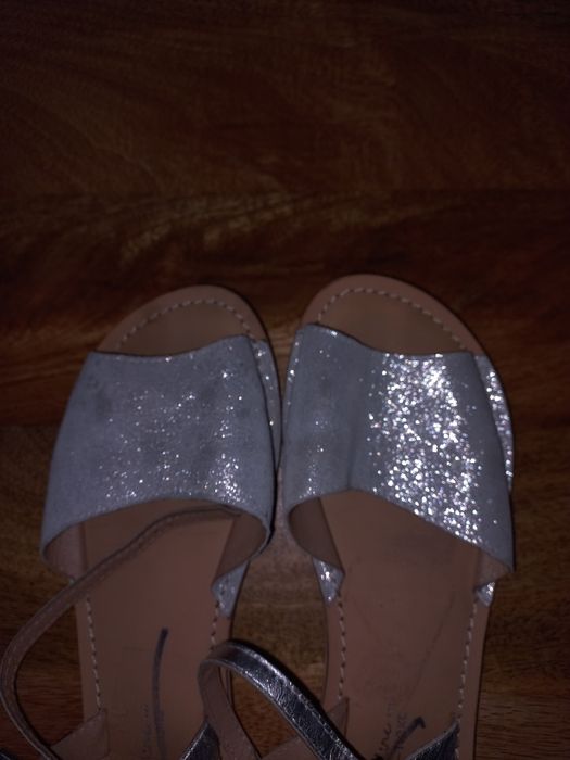 Next skórzane sandały 38 st.idealny