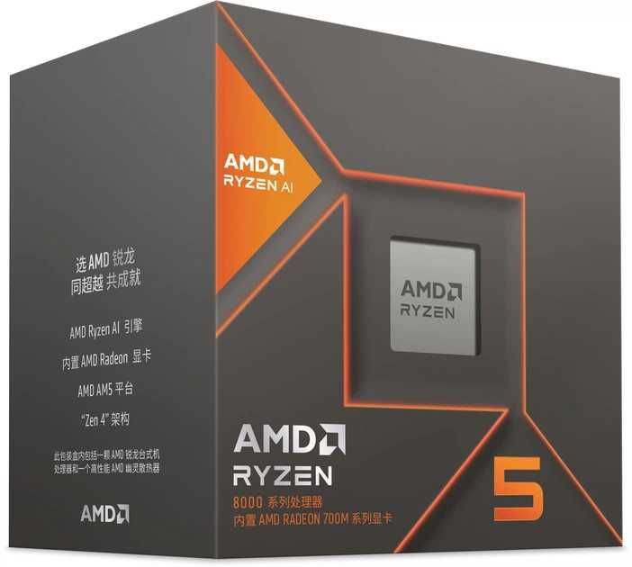 Процесор AMD Ryzen 5 8600G 4.3GHz/16MB (100-100001237BOX) BOX