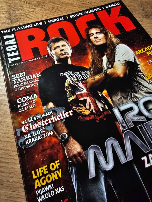Teraz Rock 9/2010 - Iron Maiden, Closterkeller, Serj Tankian