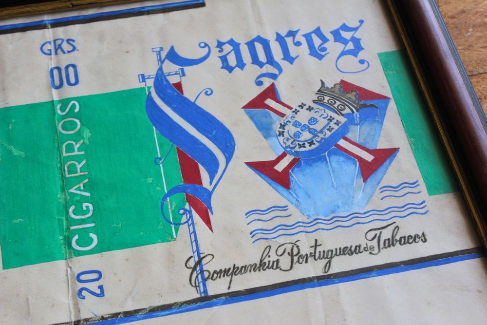 Publicidade Companhia de Tabacos Sagres