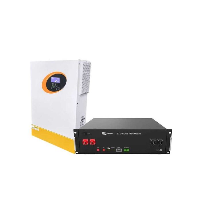 Гібридний інвертор JSDSolar J6200HPC 6 квт  + акумулятор Dyness B4875