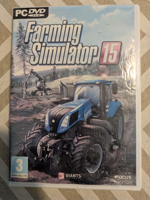 Jogo PC - Farming Simulator 15 (Completo c/ Manual) - Impecável