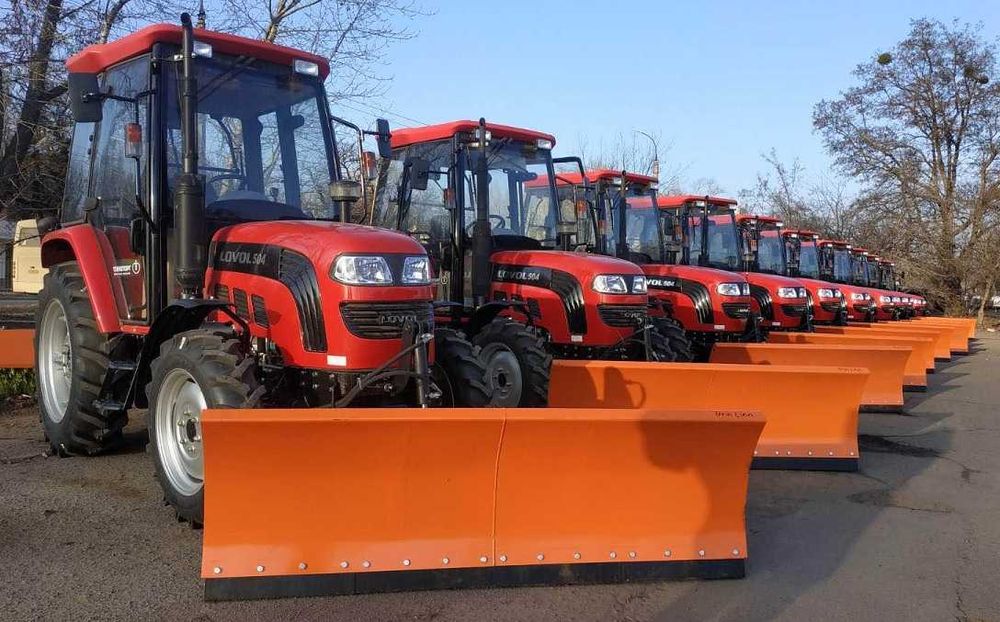 Відвал комунальний снігоприбиральний на трактори Lovol - є всі моделі