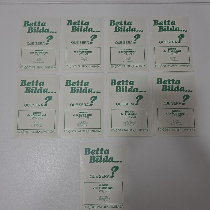 Cromos Ases do Futebol