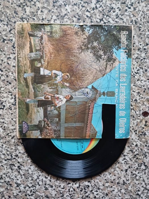 Variedade de discos vinil