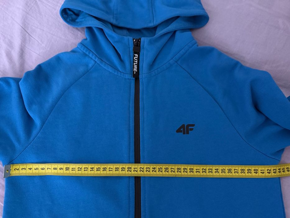 bluza 4 f 158 niebieska