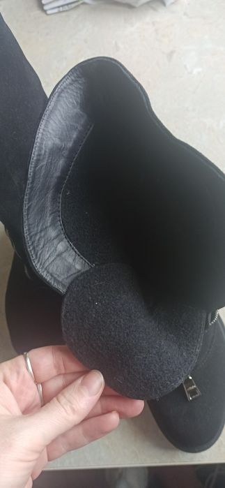 Замшеві чоботи ботильоны сапожки ботинки сапоги