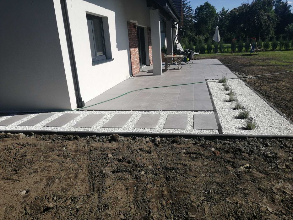 Usługi brukarskie układanie kostki brukowej prace ziemne