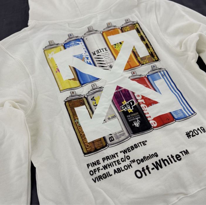 Бiла худи Off-white