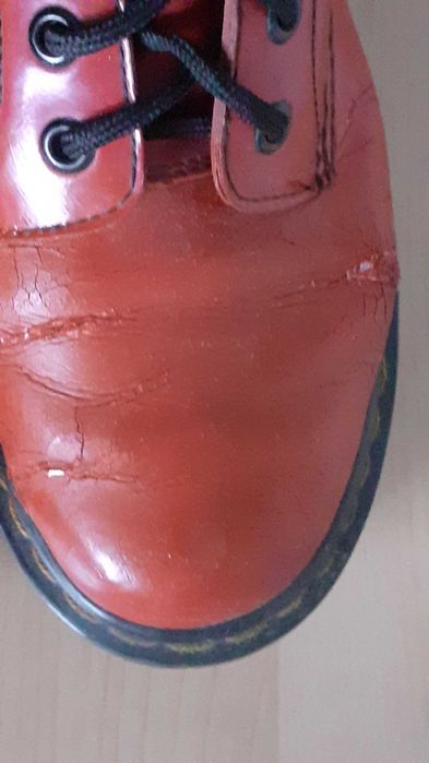 buty trepy glany botki doc dr Martens 1460 czerwone R 39