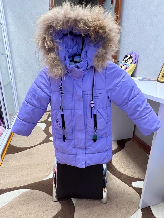 Куртка зимова на дівчинку 5 років