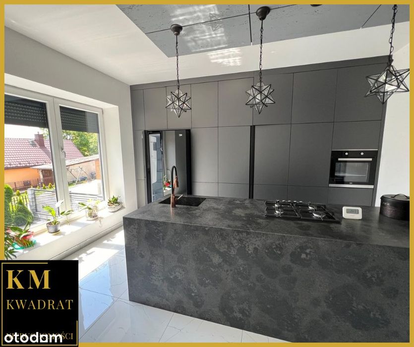 Nowoczesny dom 162m2 w zabudowie bliźniaczej, Ul. Nadrzeczna