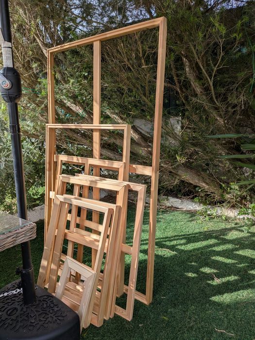 Ripas e travessas - Stretcher Bars & braces