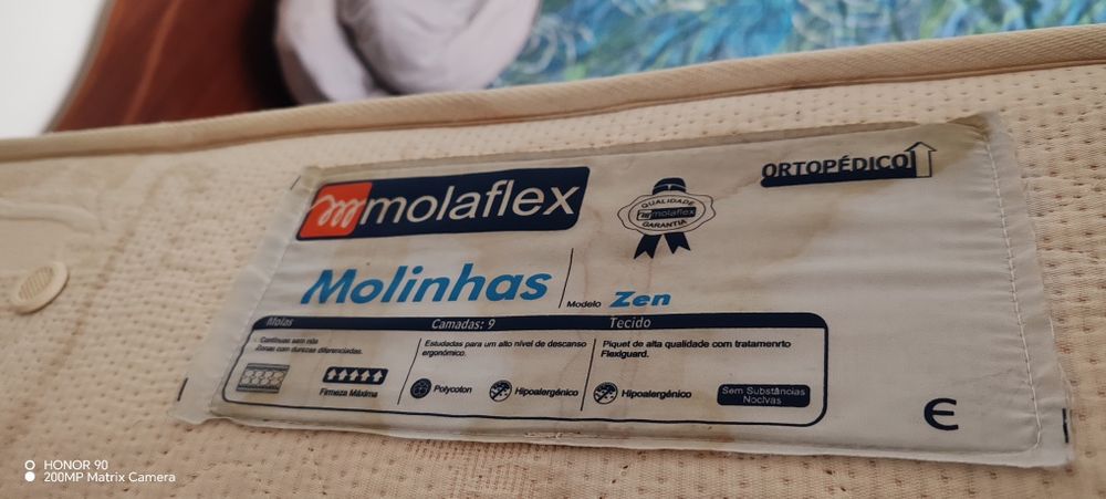Colchão Molaflex Zen Molinhas 130x190 cm