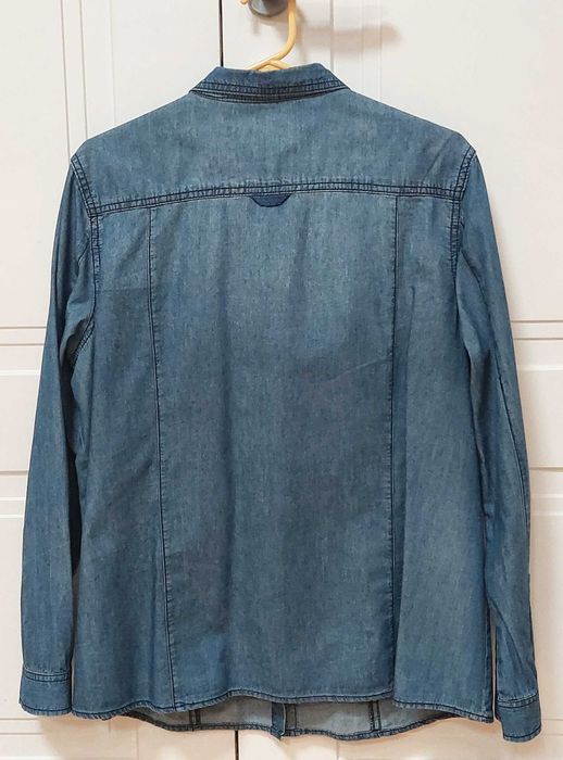 Рубашка джинсовая женская р.50