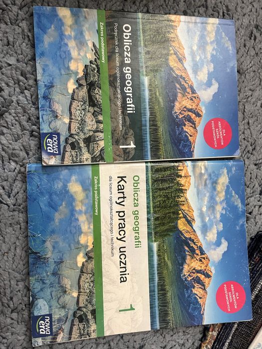 Oblicza geografii 1 podrecznik i karty pracy nowa era zakres podstawow