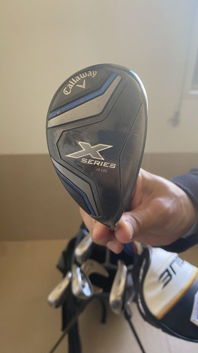 Set de Golfe Completo Callaway X Series + Saco Stand Bag (Muito Estimado)
