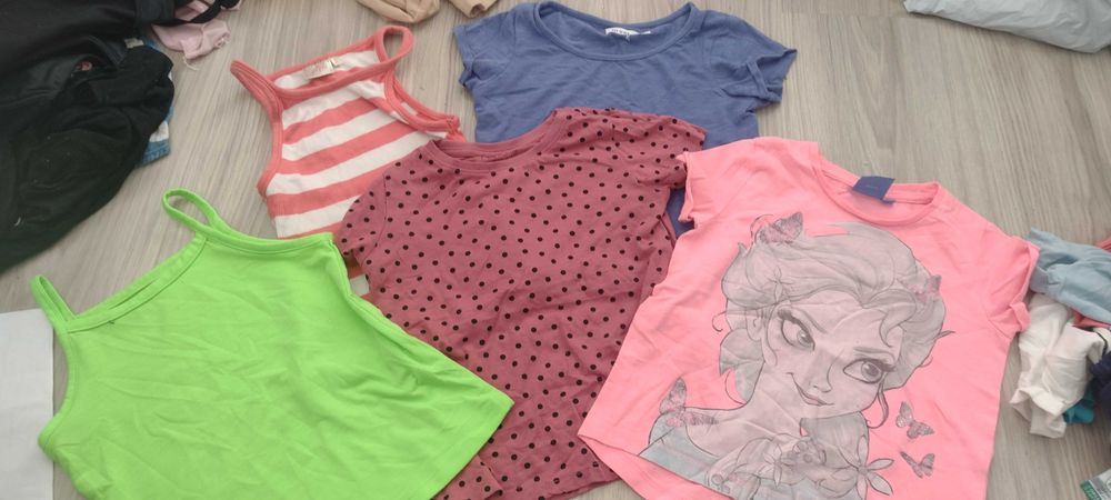 5 koszulek 104 elsa i inne