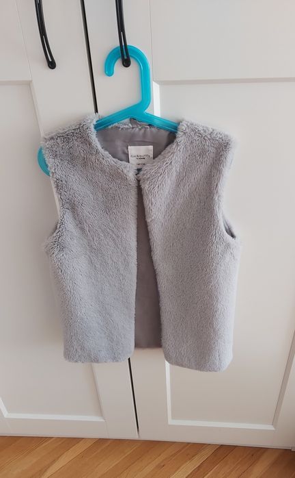 Kamizelka futerko bezrękawnik Sinsay r.140