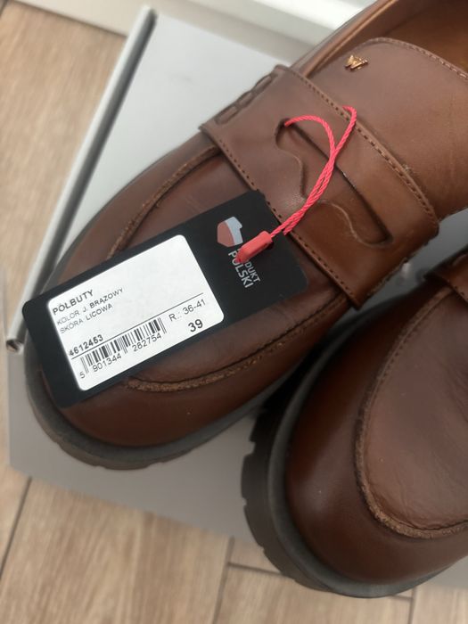 Mokasyny Wojas NOWE 39
