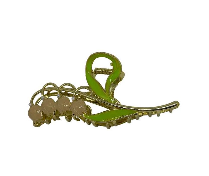 Śliczna Spinka/Klamrka/Klips do upinania włosów Kwiat 11cm kod 2212