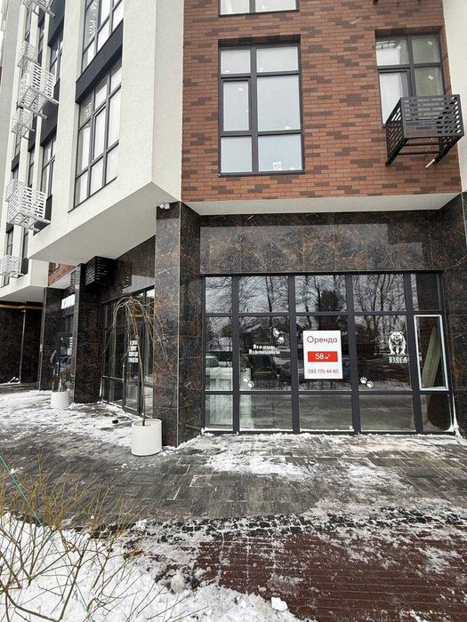 Оренда фасадного приміщення, новий ЖК, ремонт