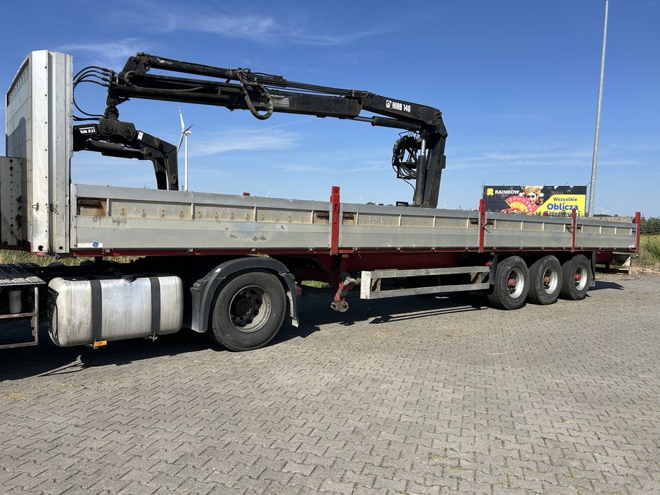 Wynajem ciagnik siodlowy z hds