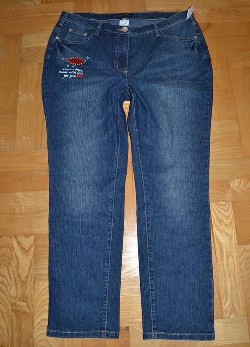 1925#spodnie jeansy elastyna 46/48
