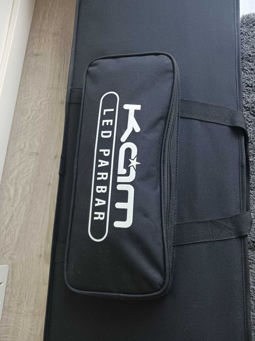 Painel de luzes Led para palco com strober e 2 lasers.