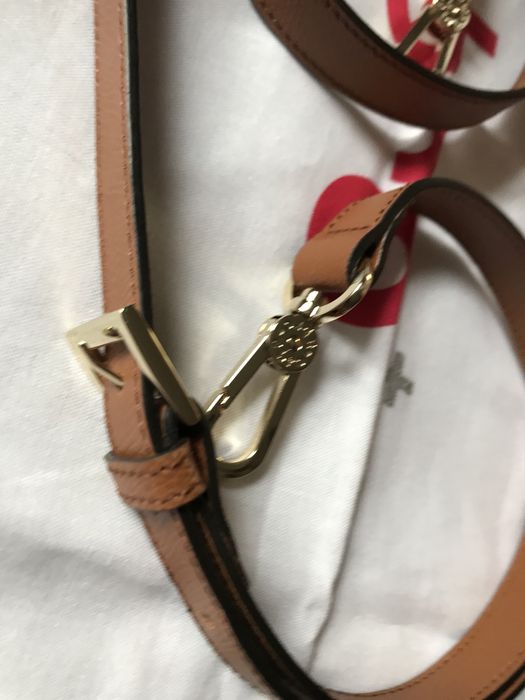 Torebka skórzana Abro w miodowym kolorze