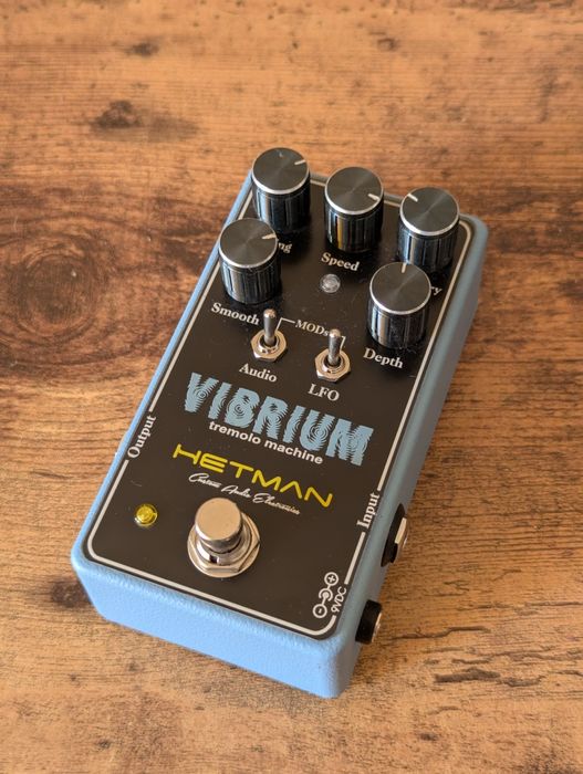 Hetman Vibrium analog tremolo efekt gitarowy