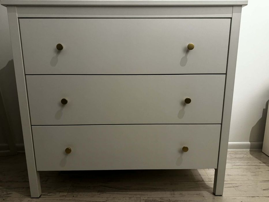 KOPPANG
Komoda, 3 szuflady, biały, 90x83 cm