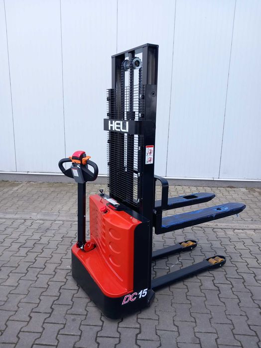Wózek Masztowy Elektryczny Heli 1500kg Maszt 2000mm Niski Maszt 150cm