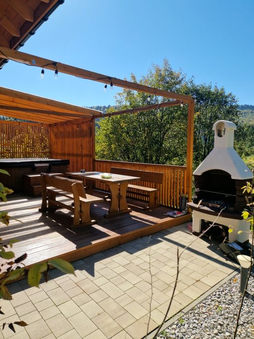 Luksusowy domek dla 6 osób w Beskidach! Prywatne jacuzzi, sauna, basen