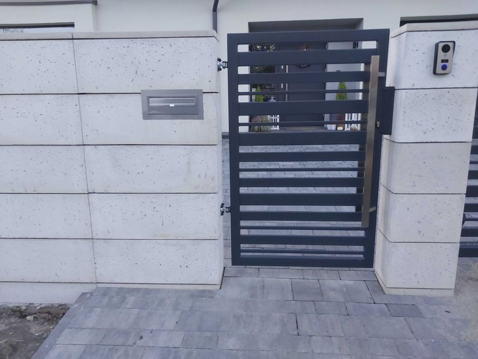 OGRODZENIA PANELOWE 3D Słupki Panele ogrodzeniowe podmurówka kompletne