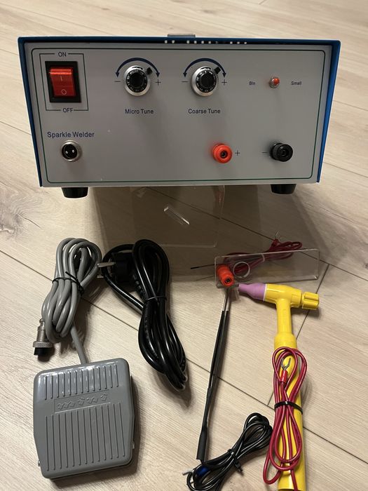 Spawarka impulsowa 80A jubilerska, precyzyjne lutowanie srebra i złota