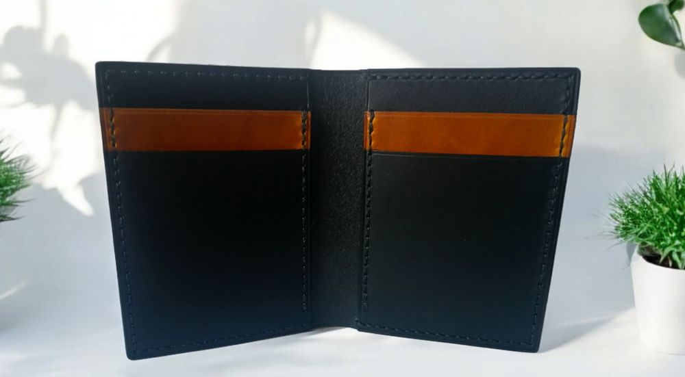 Portfel skórzany rękodzieło