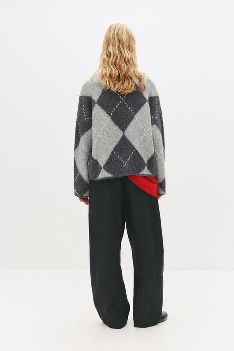 Светр із ромбами Pull&Bear
