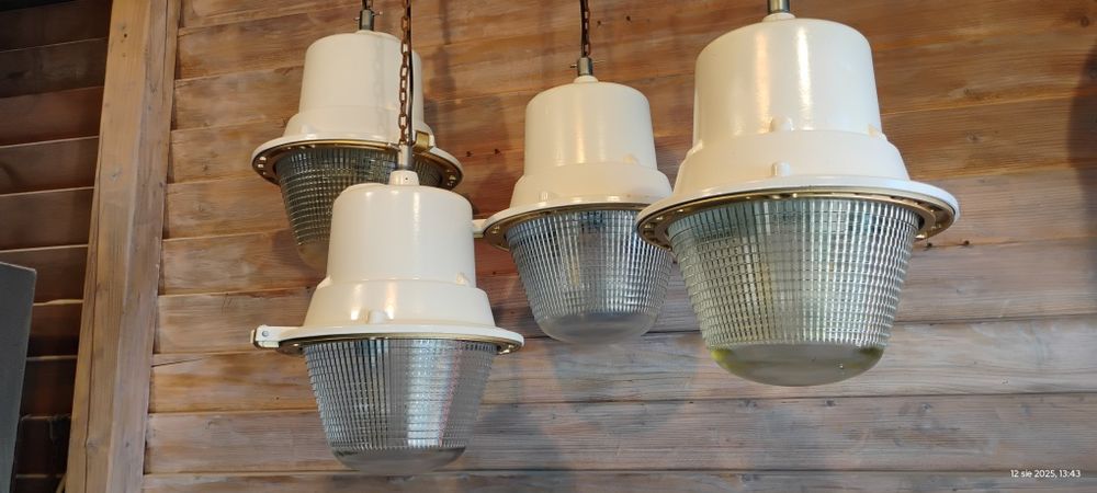 Lampy przem. Indus. PRL typ ORKŁ-125