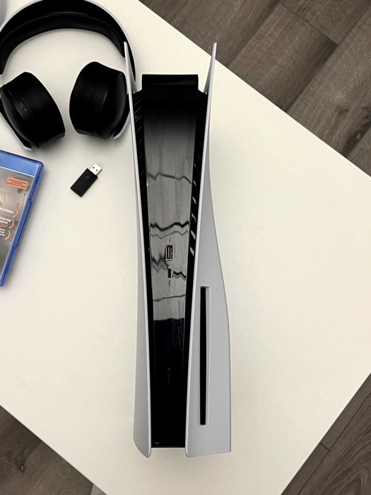 PS5 Play Station 5 * napęd * 2 pady * słuchawki * 12 Gier * Gwarancja