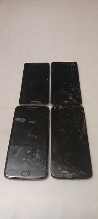 Huawei i Motorola.Uszkodzone telefony