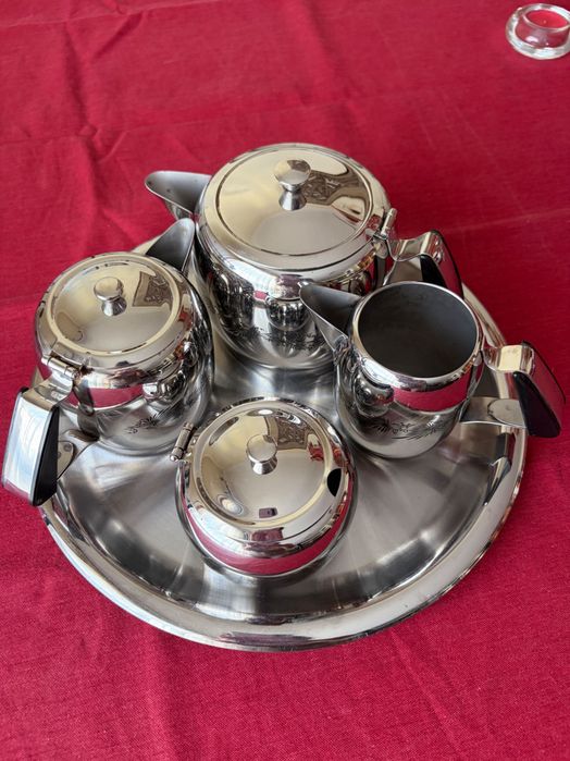 Conjunto de louça aço inoxidável